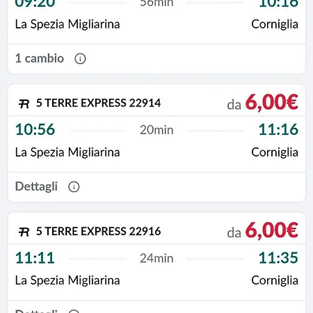 Apartamento 5 Terre Express Migliarina - Near Train Station
